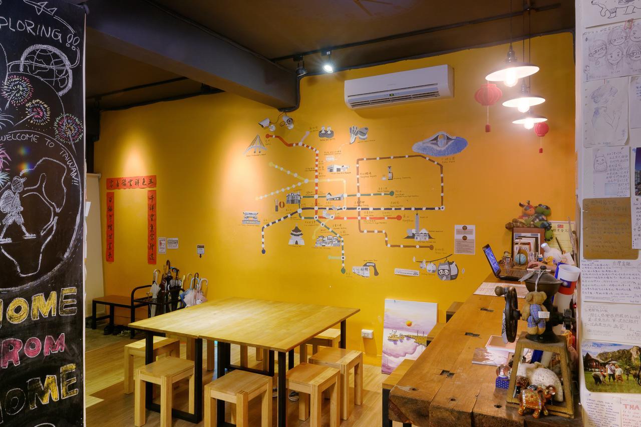 Flip Flop Hostel - Main Station Taipei Exteriör bild